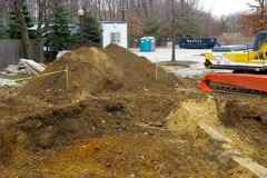 Excavation Looking East